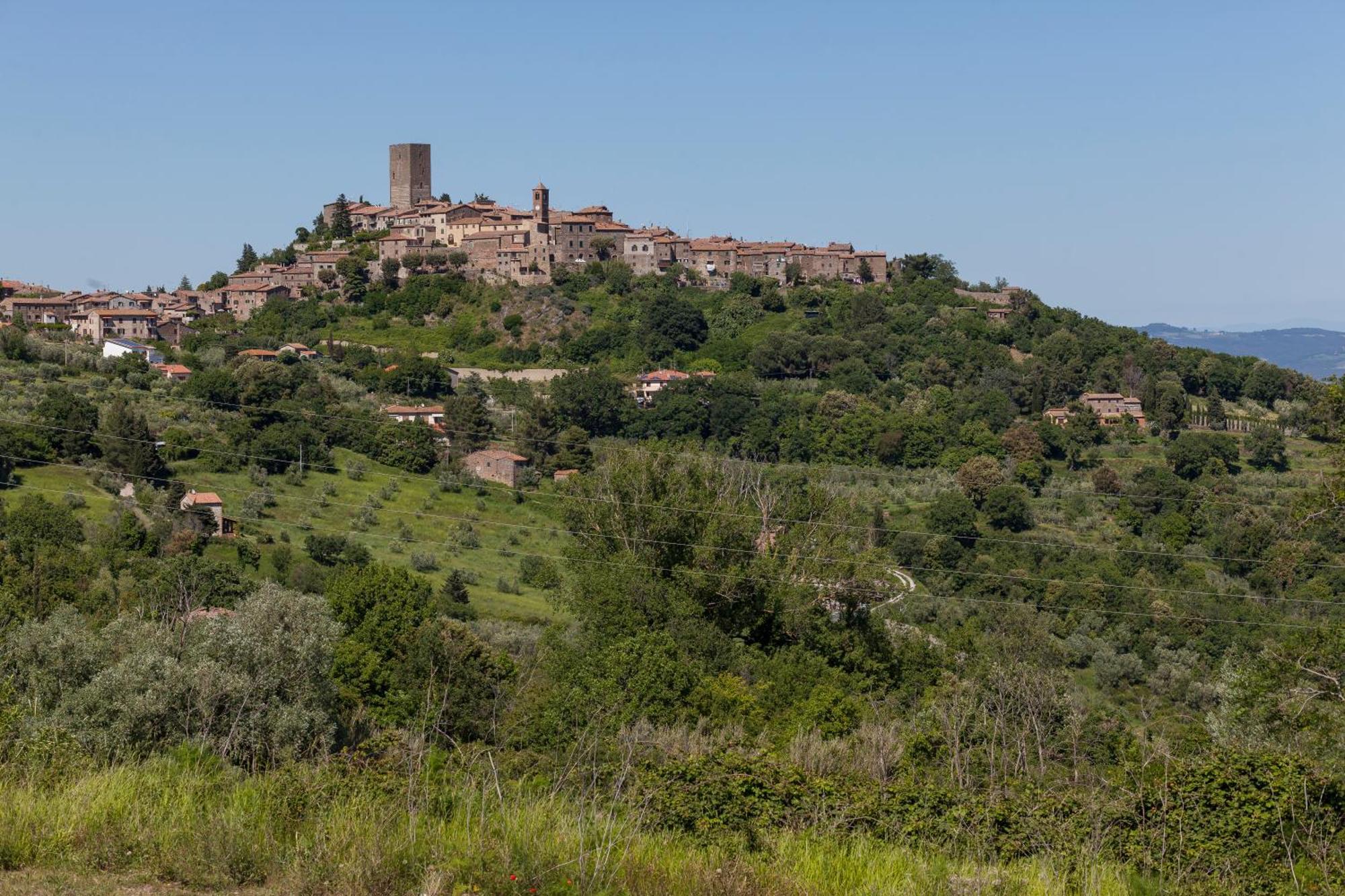 Torre Dei Belforti Montecatini Val di Cecina Bagian luar foto