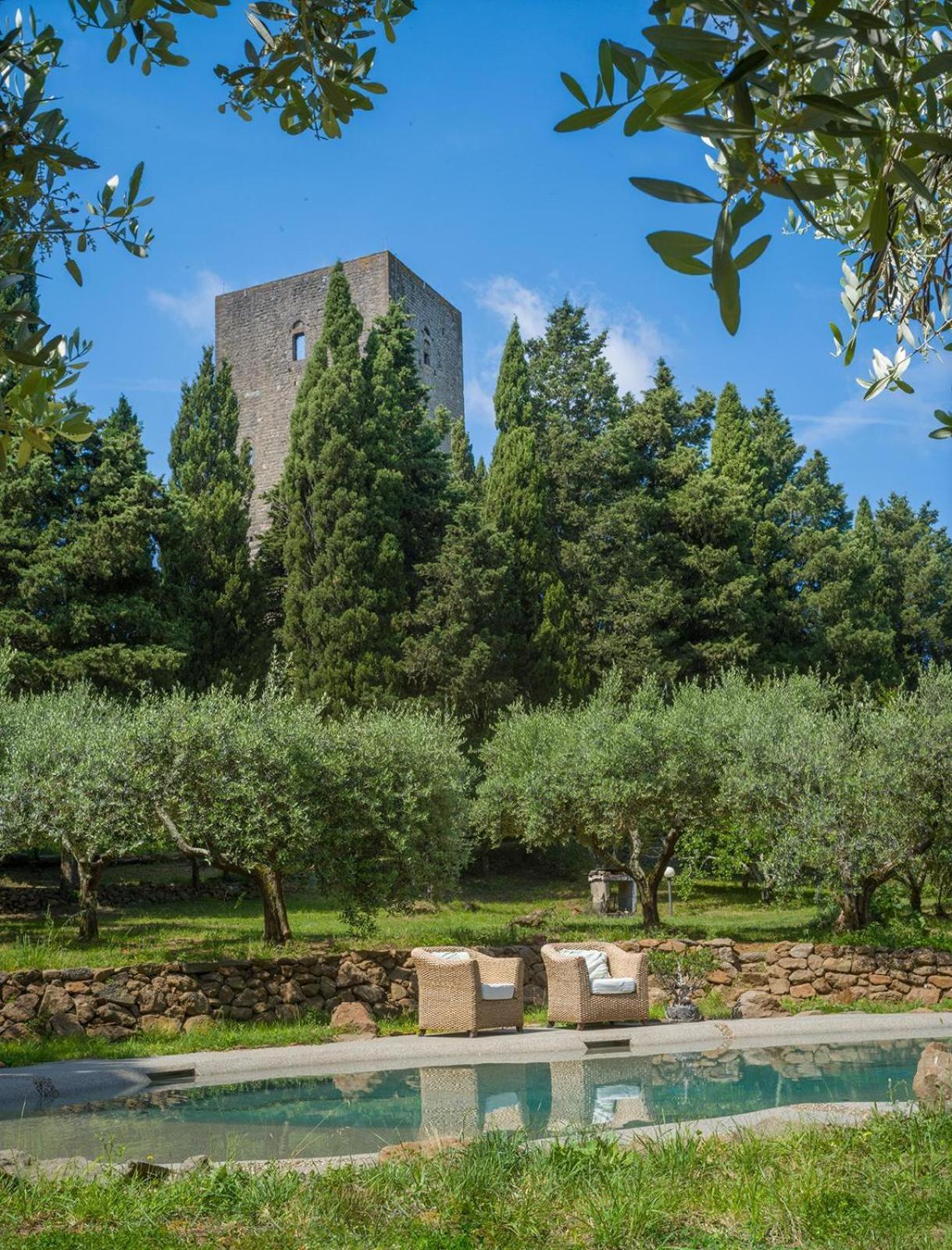 Torre Dei Belforti Montecatini Val di Cecina Bagian luar foto